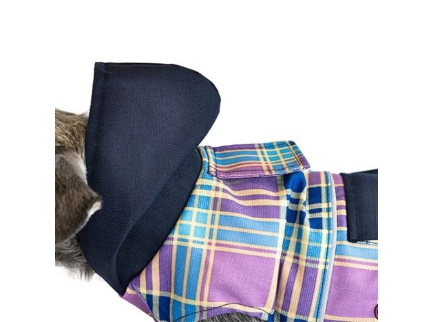 Chubasquero con capucha Lavanda