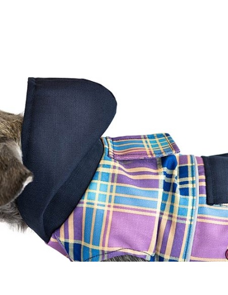 Chubasquero con capucha Lavanda