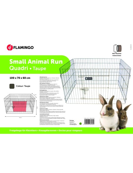 Parque Flamingo - Quadri Taupe