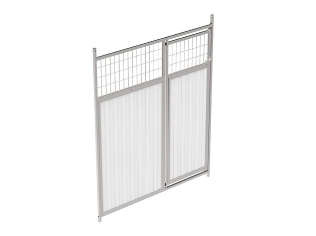 Frente box canino de panel sandwich 30 mm