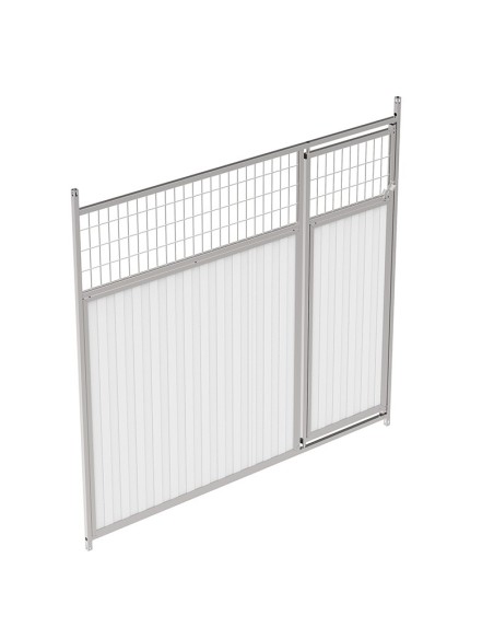 Frente box canino de panel sandwich 30 mm