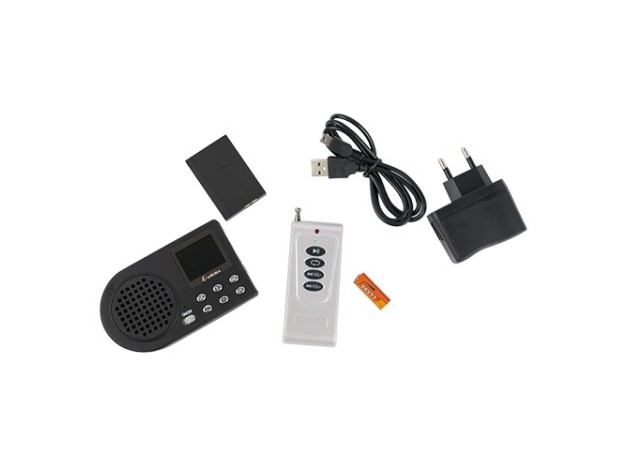 Reproductor de cantos MP3 con mando