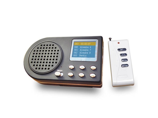 Reproductor de cantos MP3 con mando
