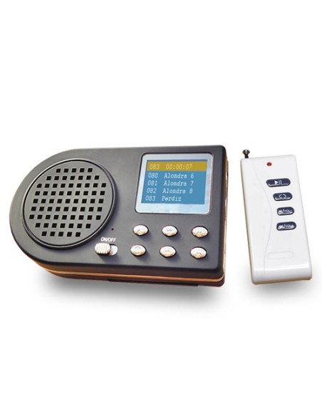 Reproductor de cantos MP3 con mando