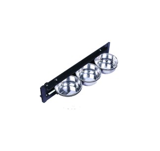 Comedero Giratorio - 3 bol 4" - 10,16cm