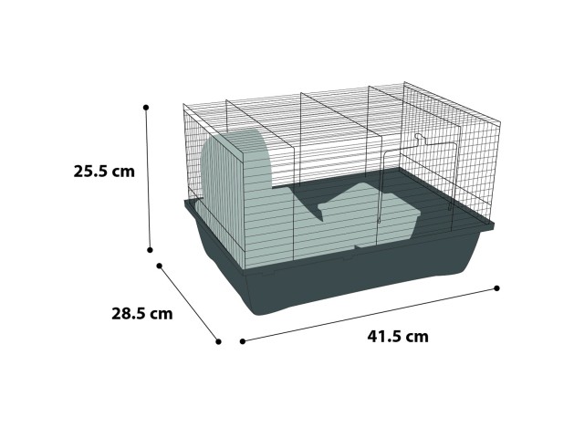 Jaula Para Hámster Flamingo - Enzo 1