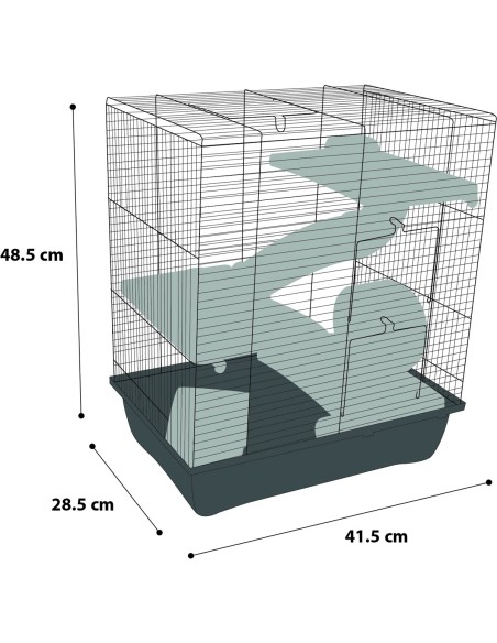 Jaula Para Hámster Flamingo - Enzo 3