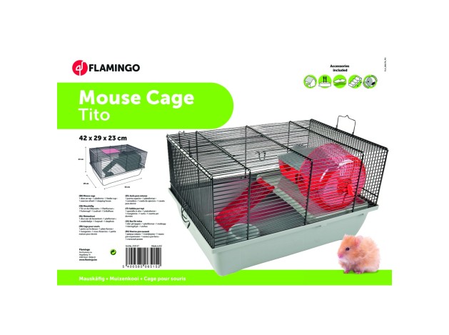 Jaula Para Ratón Flamingo - Tito