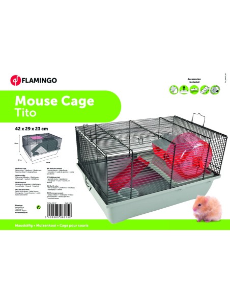 Jaula Para Ratón Flamingo - Tito