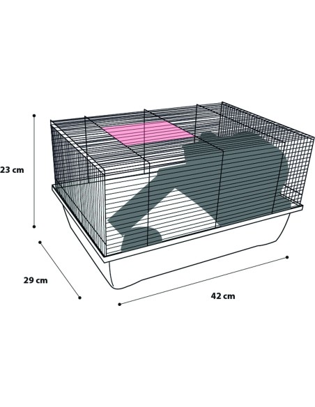 Jaula Para Ratón Flamingo - Tito