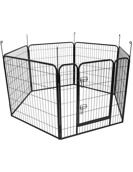 Parque Para Perro Flamingo Zecta - Negro