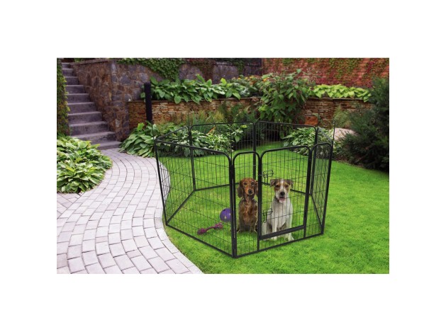 Parque Para Perro Flamingo Zecta - Negro