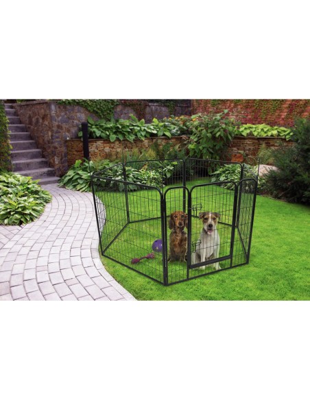 Parque Para Perro Flamingo Zecta - Negro