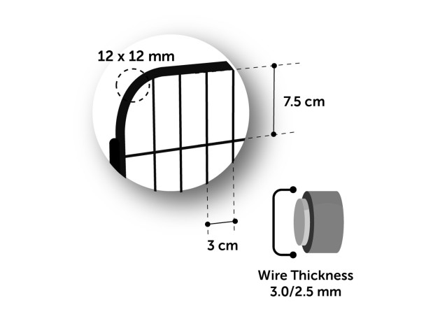 Parque Para Perro Flamingo Zecta - Negro