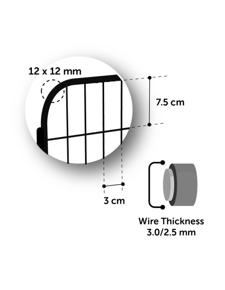 Parque Para Perro Flamingo Zecta - Negro