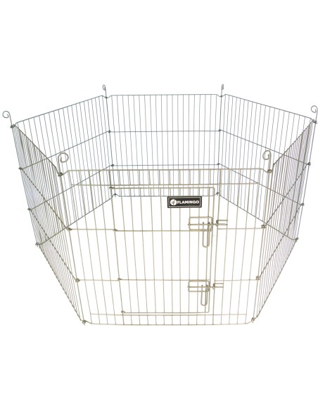 Parque Para Roedores Flamingo (60X60Cm) - Hexagon Taupe