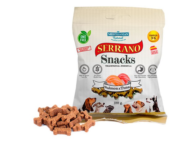 MDT Serrano Snack Perros Pescado 100 gr