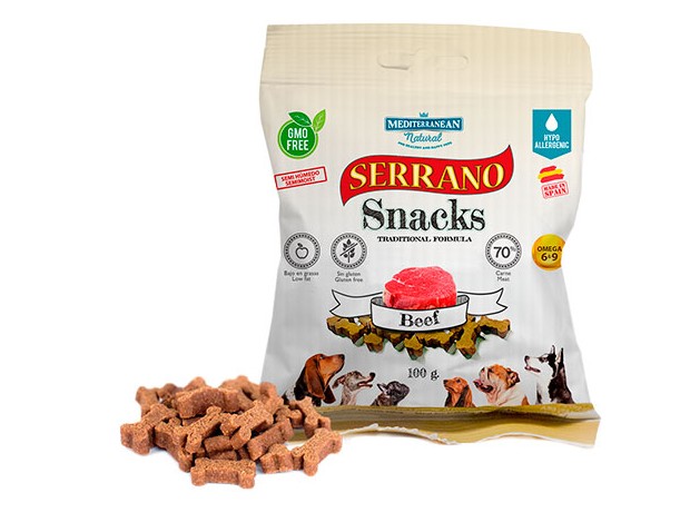 MDT Serrano Snack Perros Buey 100 gr