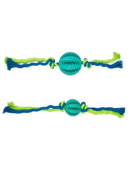 Pelota con nudos "Dientes limpios"