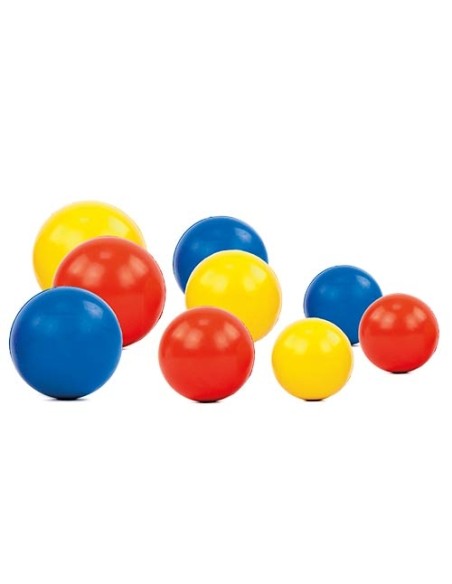 Pelota de goma dura y compacta