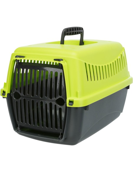 Transportín Capri XXS antracita/verde