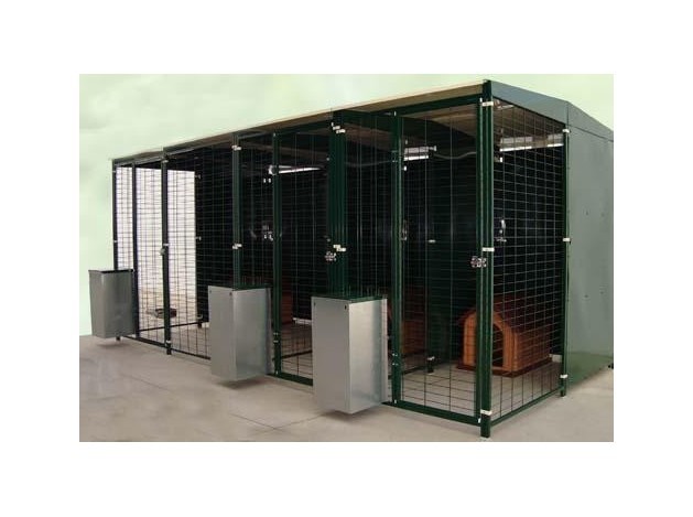 Perrera 4x2 metros con 2 boxes