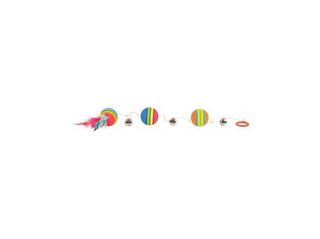Pelotas Arco Iris con Cinta Elástica