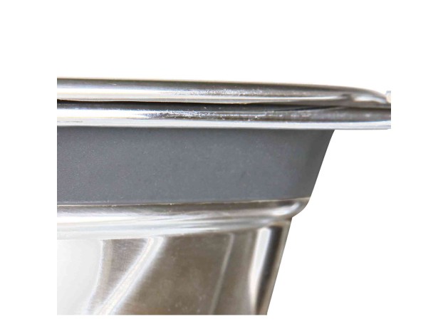 Set Comederos Eat on Feet Acero Inoxidable