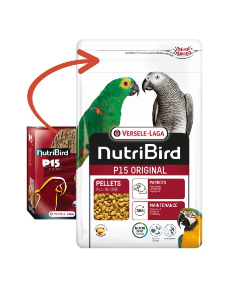 Versele-Laga NutriBird P15 Original Loros Medianos y Grandes