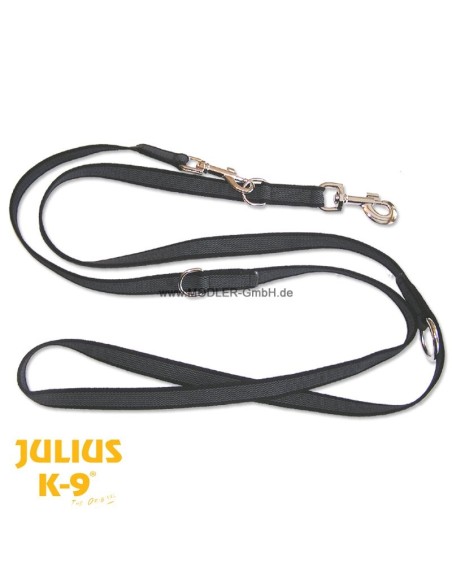 Correa engomada Julius K-9 Negra