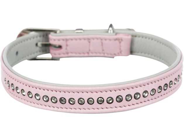 Outlet Trixie Collar para perros piel Rosa...
