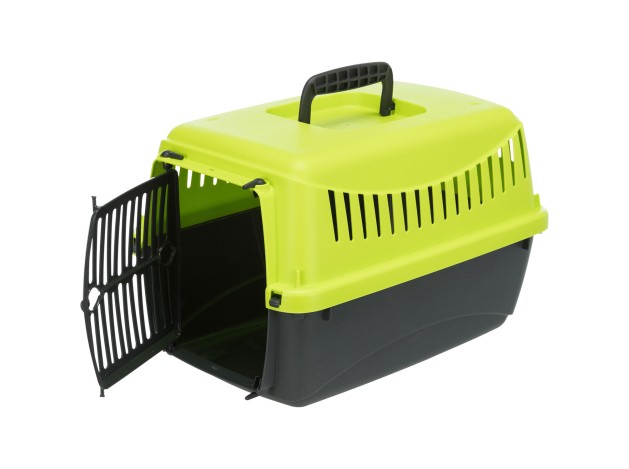 Transportín Capri XXS antracita/verde