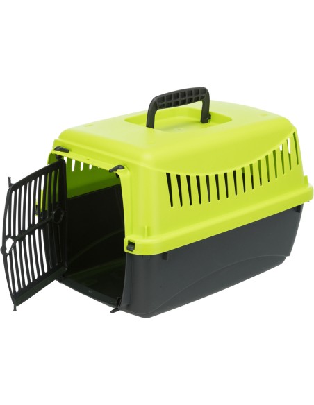 Transportín Capri XXS antracita/verde