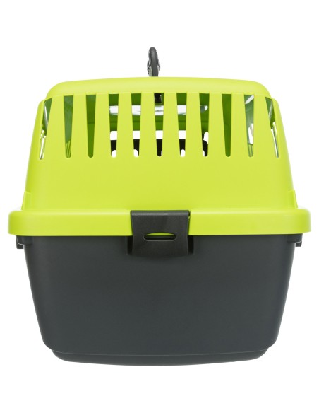 Transportín Capri XXS antracita/verde