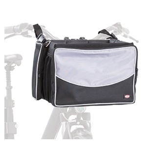 Bolsa Frontal negro/gris