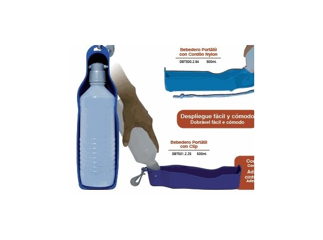 Bebedero para perros y gatos Portatil Duvo