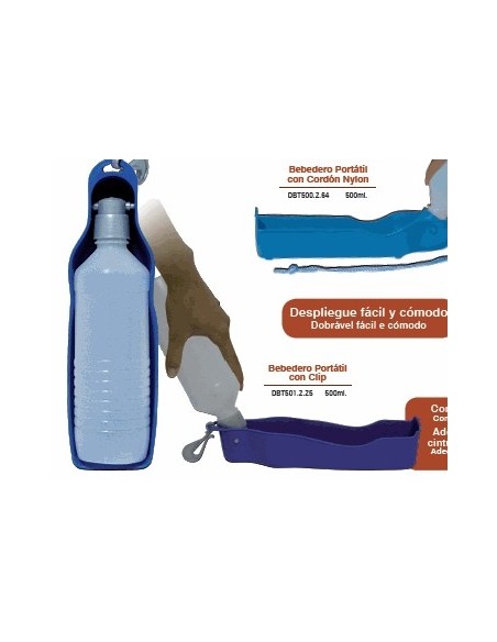 Bebedero para perros y gatos Portatil Duvo