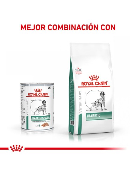 Royal Canin Veterinary Canine Diabetic Special Low Carb Mousse Pack 12uds