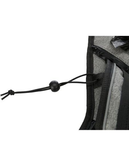 Cinturón para correr con correa gris/negro