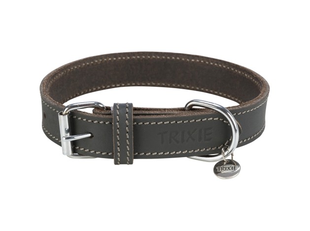 Collar de Cuero Engrasado Rustic