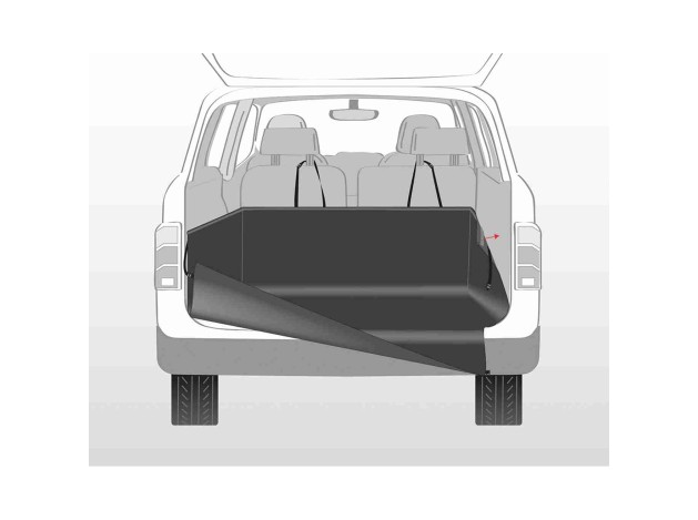 Funda Protectora Maletero Coche negro