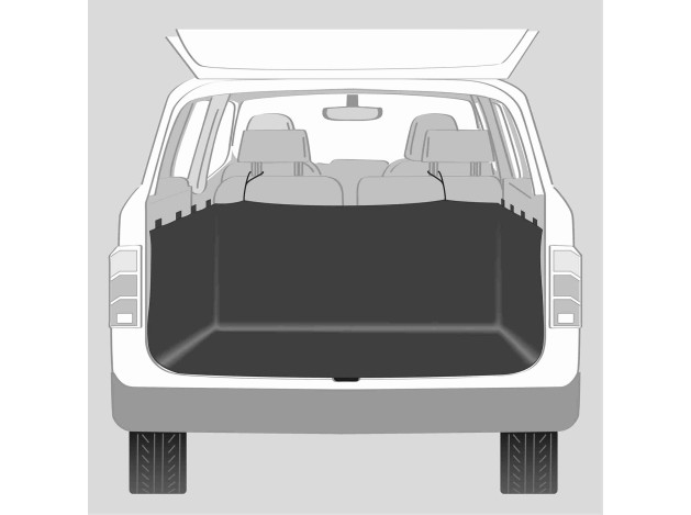 Funda Protectora Maletero Coche negro