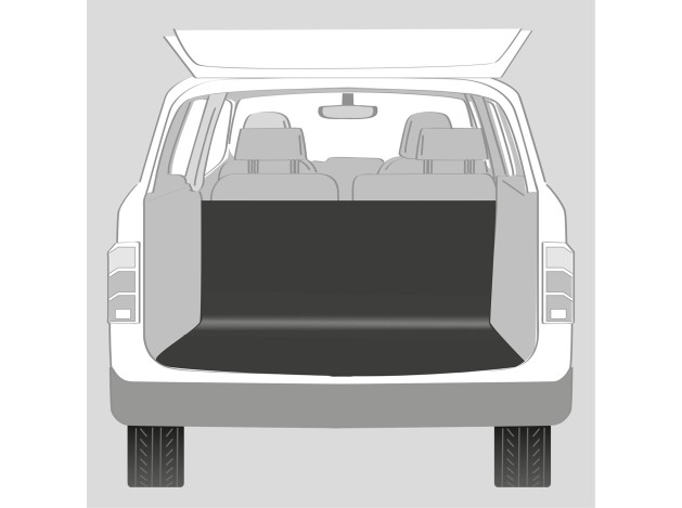 Funda Protectora Maletero Coche negro