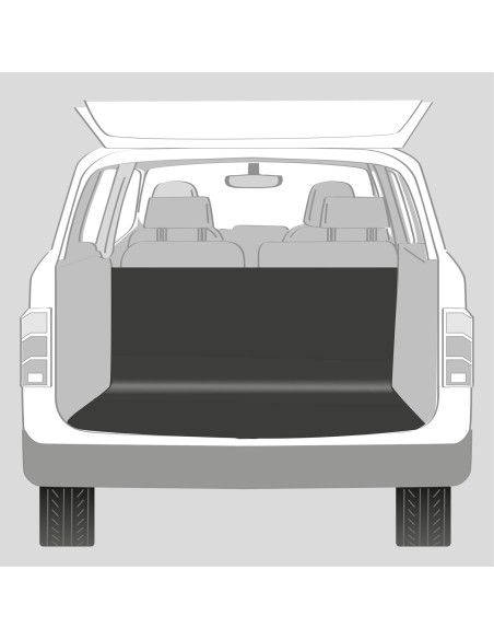 Funda Protectora Maletero Coche negro