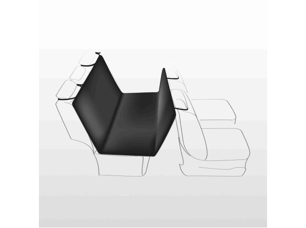 Funda Protectora Asientos Coche negro/marrón