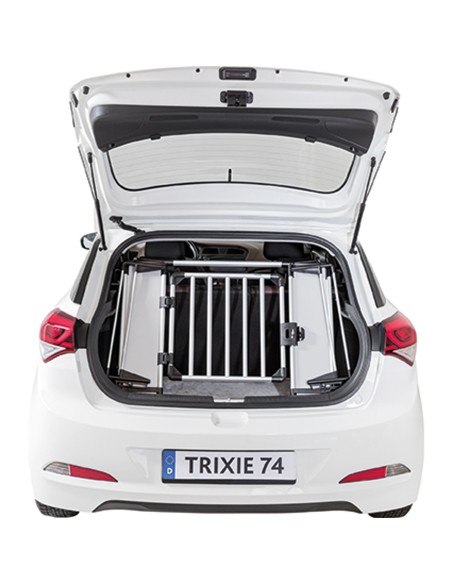 Rejilla Trasera Universal para Coches plata/negro