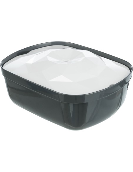 Fuente Polygon gris/blanco