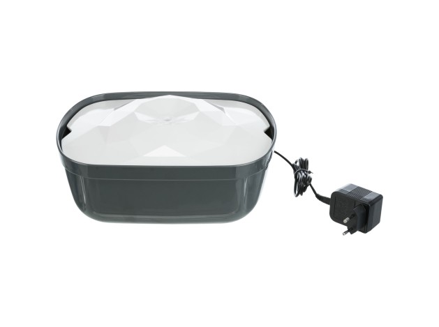 Fuente Polygon gris/blanco