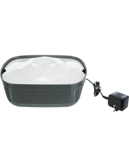 Fuente Polygon gris/blanco