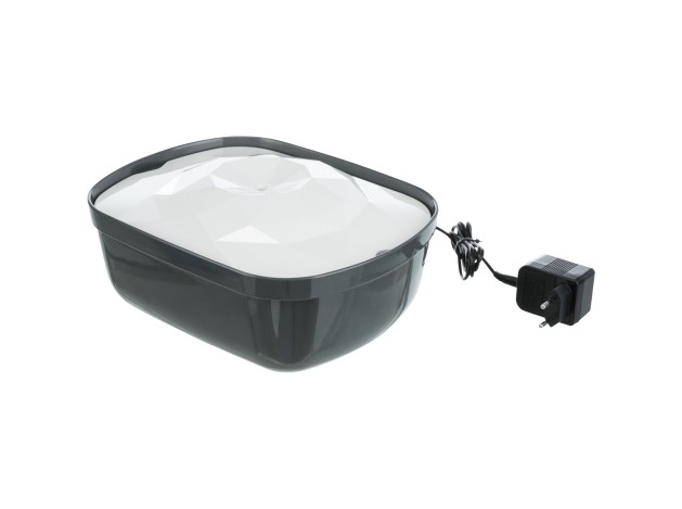 Fuente Polygon gris/blanco